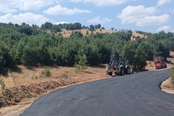 Hekimhan’da yol çalışmaları devam ediyor -