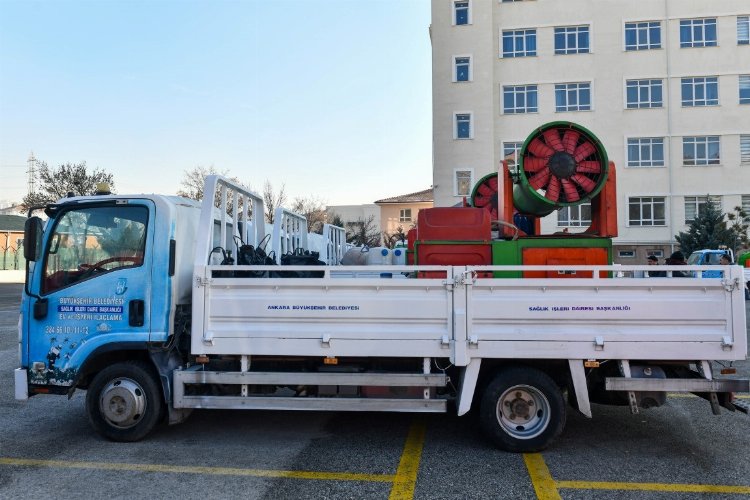 İlaçlama ekipmanları Kahramanmaraş'a gidiyor -