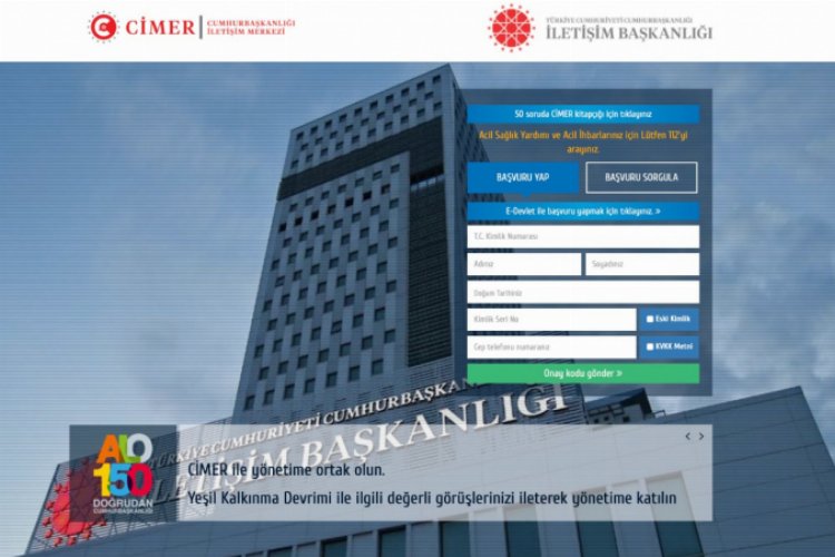 İletişim'den 'CİMER' açıklaması -