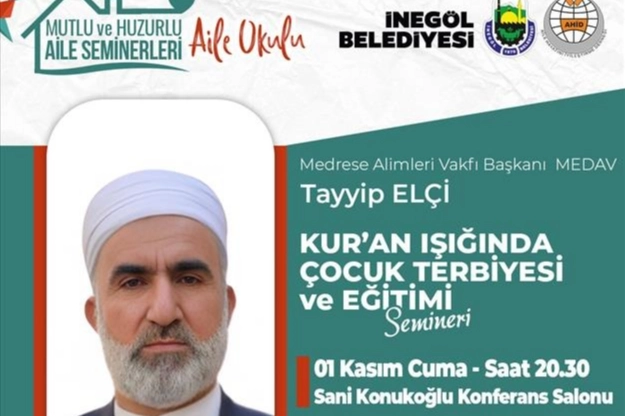 İnegöl Belediyesinden seminere davet -