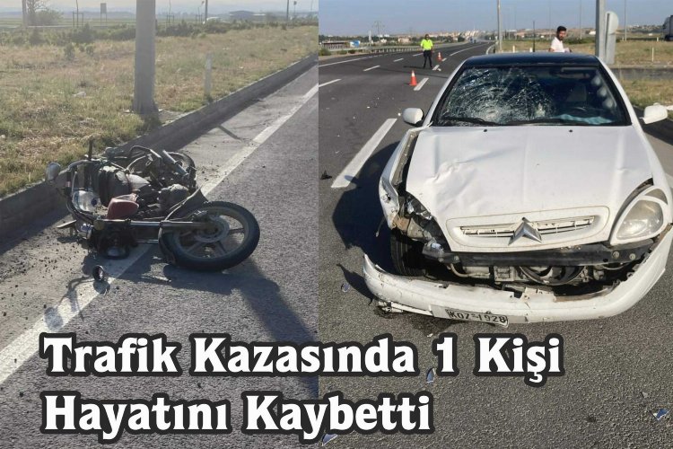 İpsala da trafik kazasında motosiket sürücüsü yaşamını kaybetti -