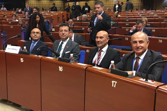 İstanbul Büyükçekmece Belediye Başkanı Strasbourg'ta -