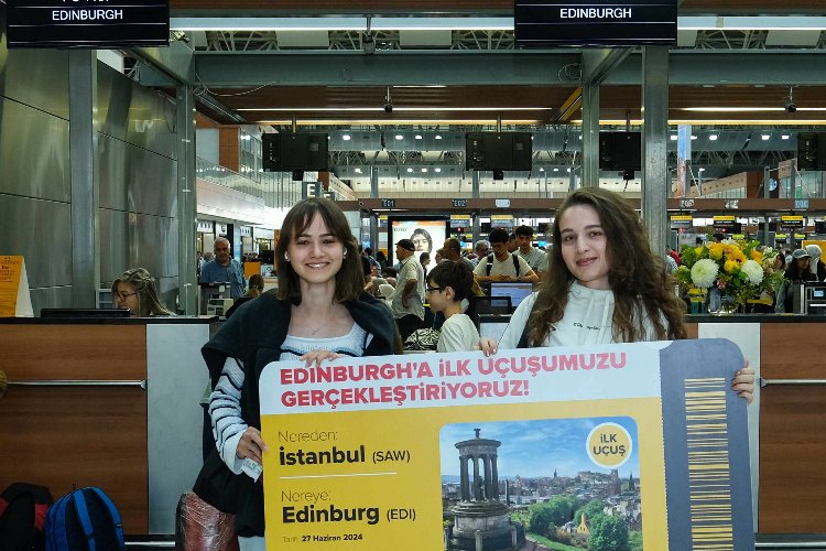 İstanbul Sabiha Gökçen’den Edinburgh’a yeni hat -