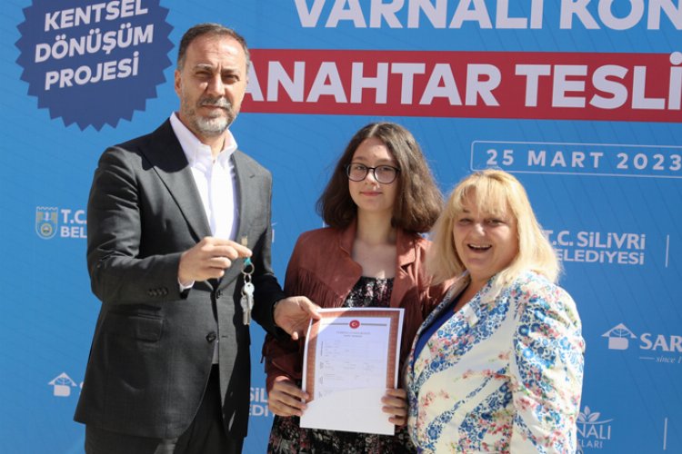 İstanbul Silivri'de kentsel dönüşümde tapu sevinci -