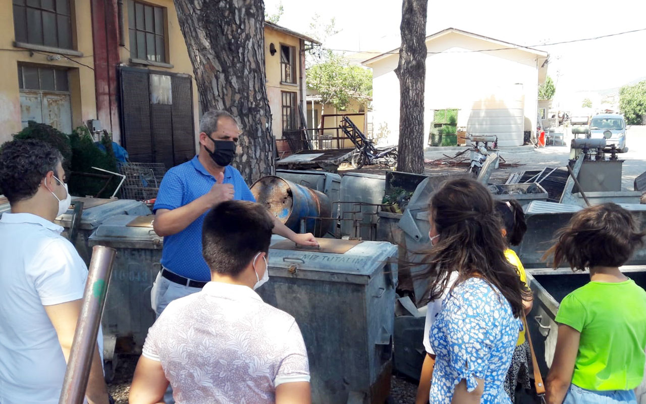 İzmir Bergama’da çocuklara çevre bilinci