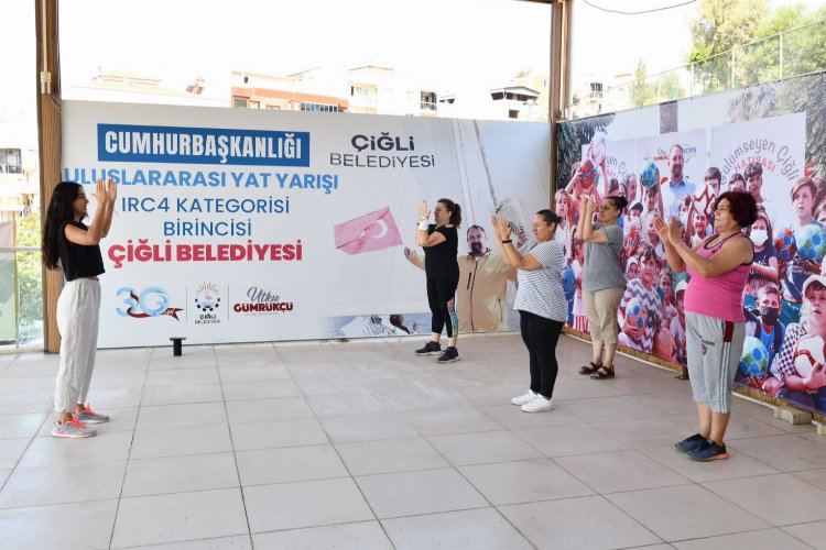 İzmir Çiğli'de kadınlara özel yaz spor kursları -