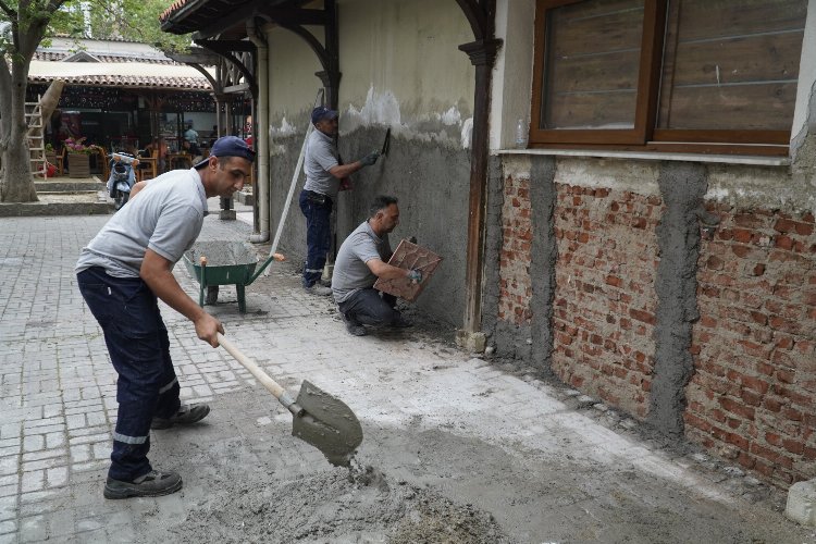 İzmir Efes Selçuk'ta umumi tuvaletlere bakım -