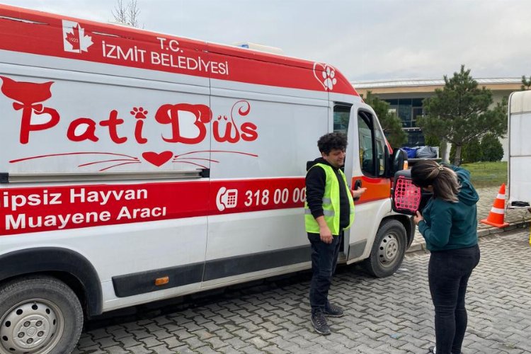 İzmit'in Patibüs'ü afet bölgesinde de devriyede -