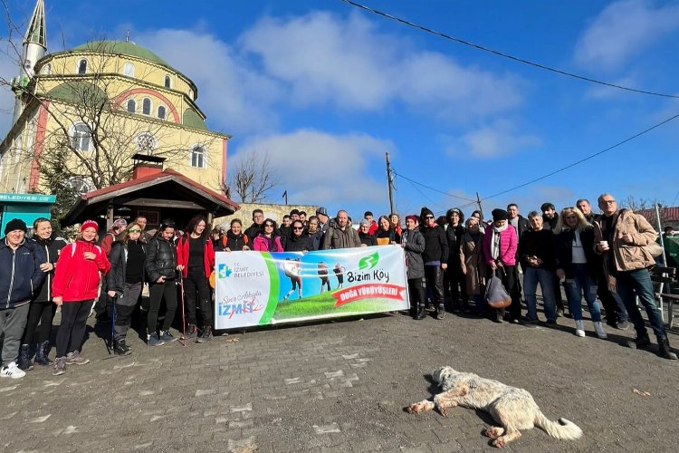 İzmit'te 'Köy Doğa Yürüyüşleri' sürüyor -