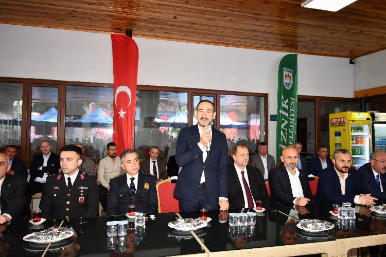 İznik’te geleneksel bayramlaşma töreni gerçekleşti -