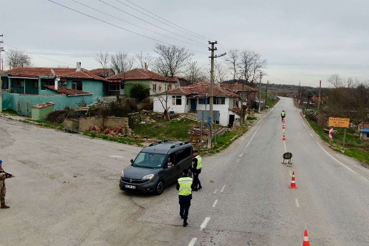 Jandarmadan drone kameralı trafik denetimi -