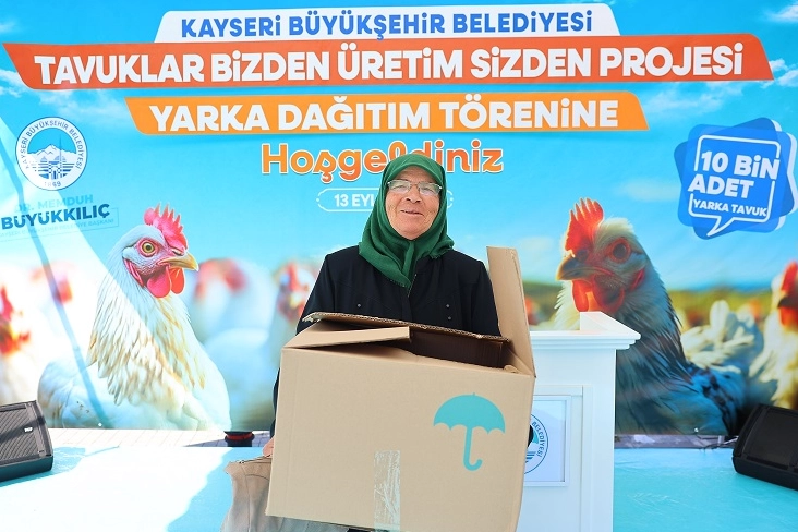 Kadın üreticilerden Başkan Büyükkılıç’a teşekkür -