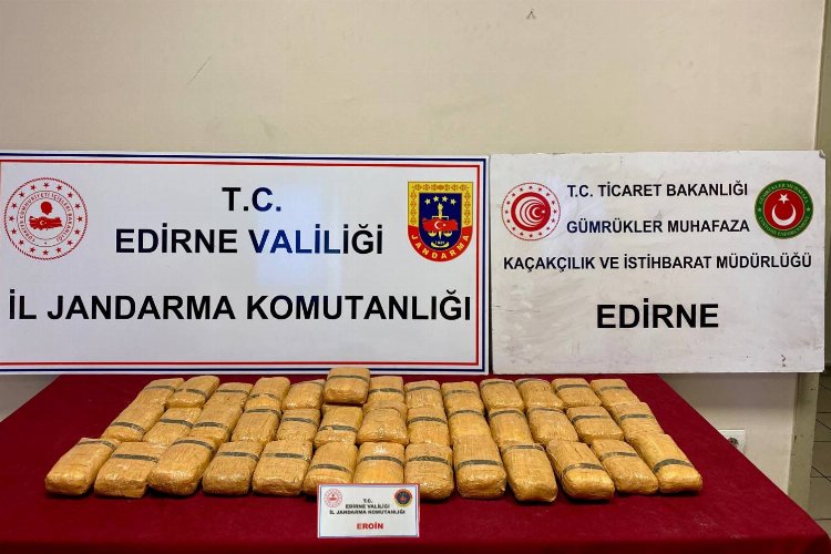 Kapıkule'de 18 kilo eroin ele geçirildi -