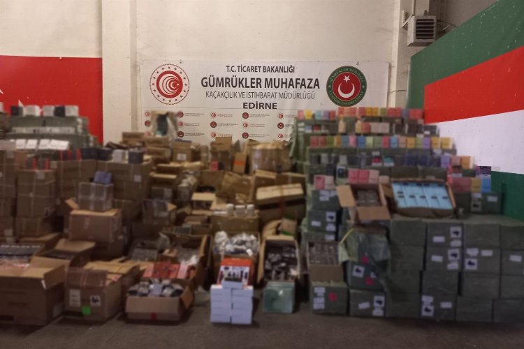 Kapıkule’de Gümrük Muhafaza kaçakçılara karşı 'kapı' gibi! -