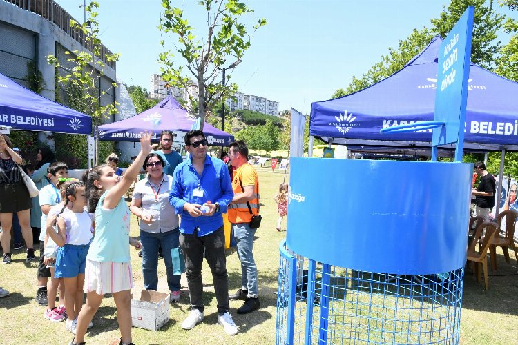 Karabağlı çocuklar 'çevre' için Nasreddin Hoca'da buluştu -