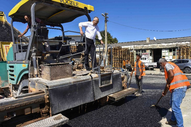 Karacabey Sanayi Sitesi'ndeki çalışmalara tam gaz -