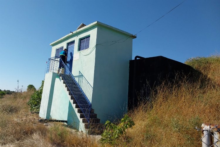 Karayenice'nin içme suyu deposu temizlendi -