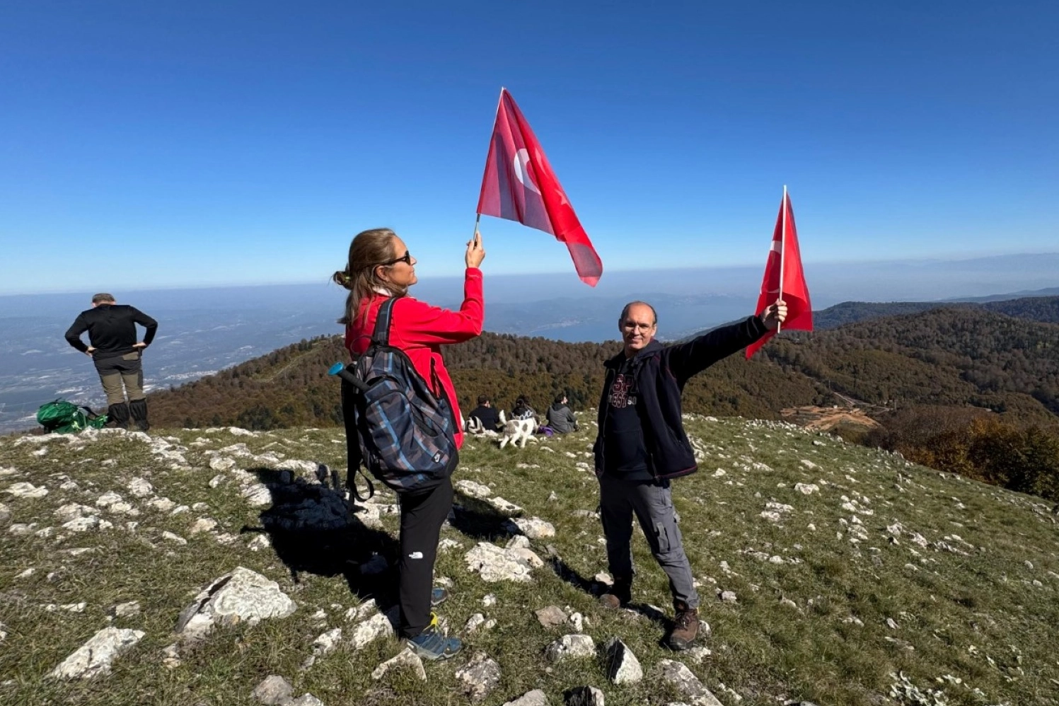 Kartepe’nin zirvesinde Cumhuriyet coşkusu -