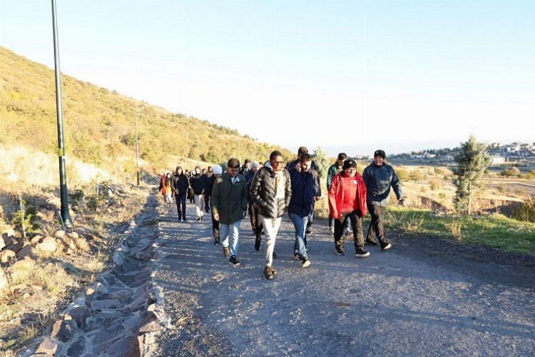 Kayseri Büyükşehir'den doğa yürüyüşü -