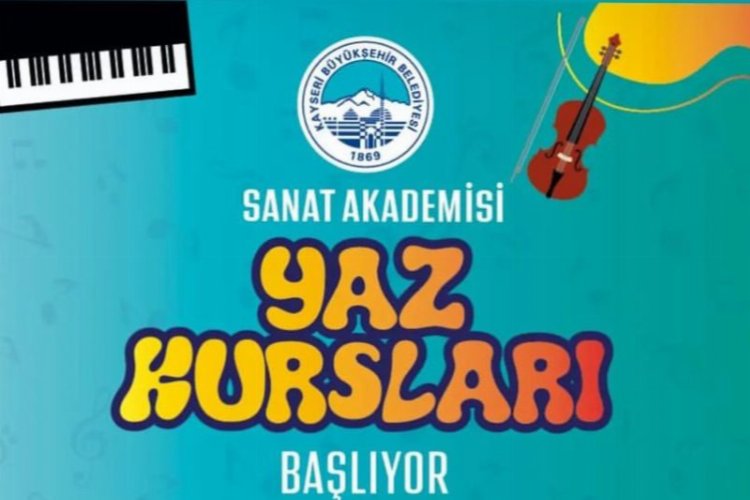 Kayseri'de Sanat Akademisi yaz kursları için kayıtlar başlıyor -