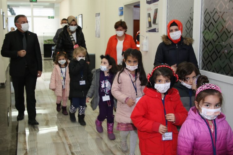 Kayseri Hacılar'da çocuklar şehri tanıyor