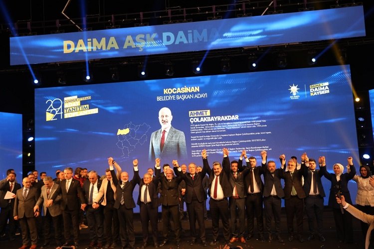 Kayseri Kocasinan'da Ahmet Çolakbayrakdar yeniden aday -