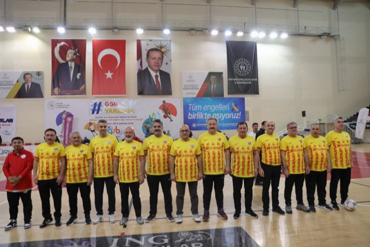 Kayseri Kocasinan'da en 'özel' maç -