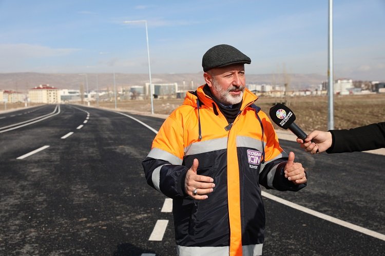 Kayseri Kocasinan'da yollar daha konforlu -