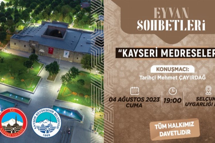 Kayseri protokolünden Eyvan Sohbetleri -