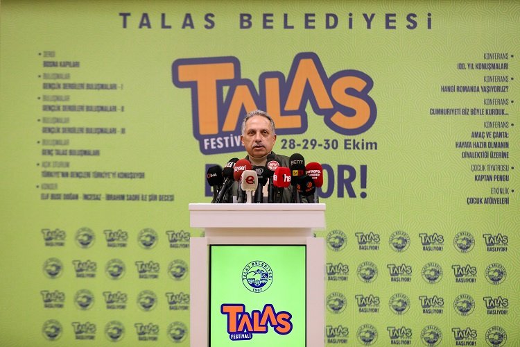 Kayseri Talas'ta festival başlıyor -