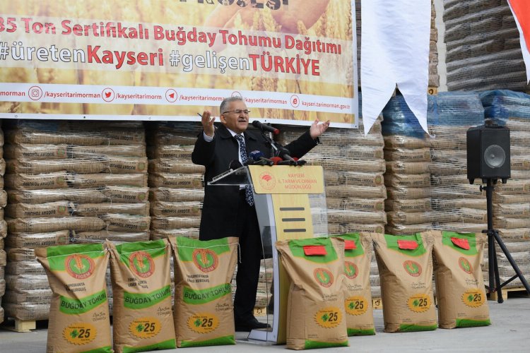 Kayseri tarımda Başkan Büyükkılıç'ın desteği ile yükseliyor -