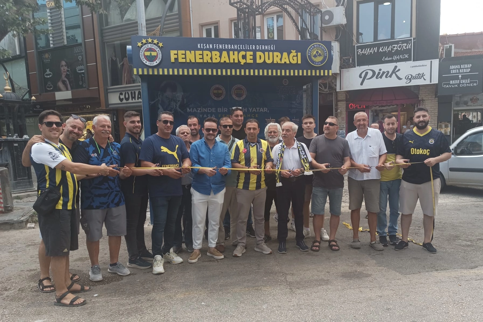 Keşan'da Fenerbahçeliler Derneği durağı açıldı -