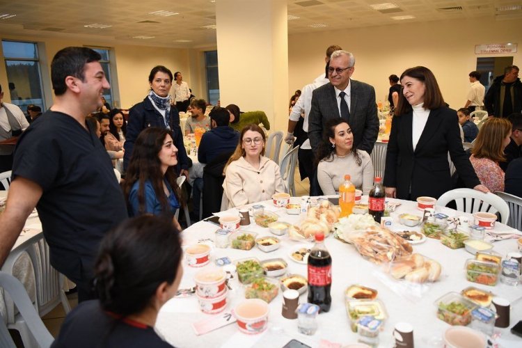 Keşan Devlet Hastanesi iftarda buluştu -