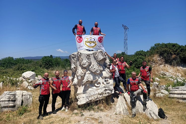 Keşan Motosiklet Kulübü Erdek'ten döndü -