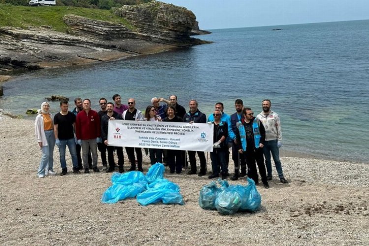 Kocaeli Büyükşehir'den Deniz Çöpleri İzleme çalışması -