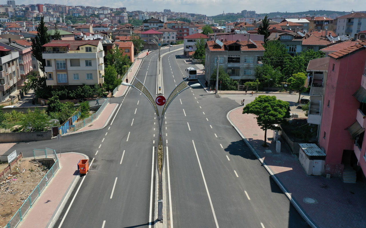 Kocaeli Darıca’da Cengiz Topel Caddesi’ne son dokunuş