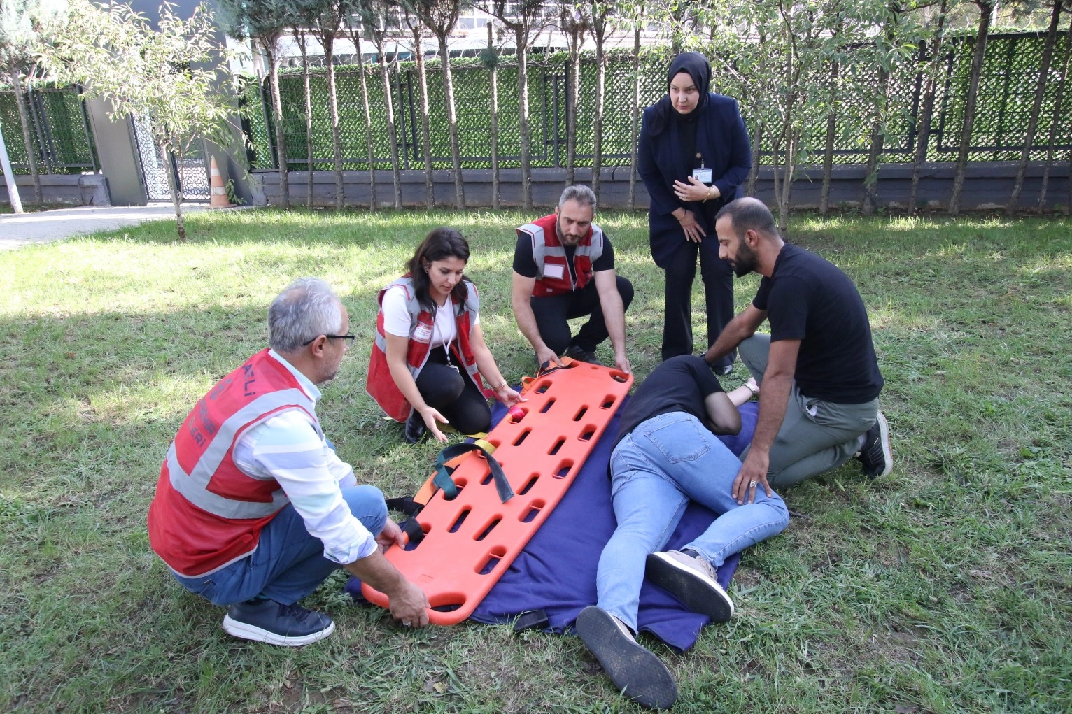 Kocaeli'de Afet İşleri personeline ilk yardım eğitimi -