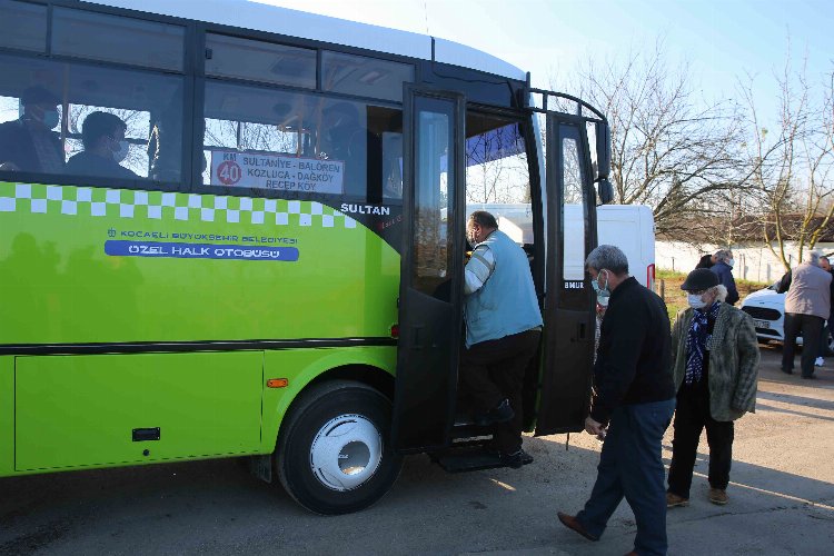 Kocaeli'de kırsalda toplu ulaşım hattı 85’e ulaştı -