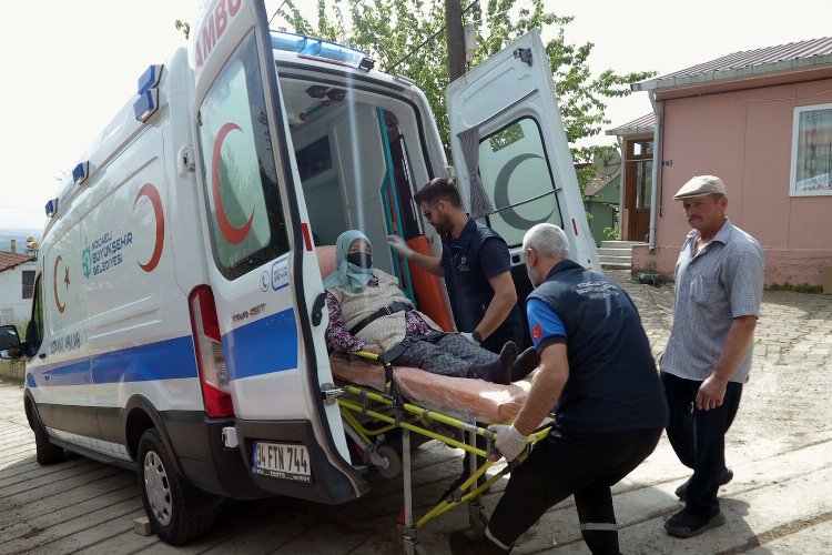 Kocaeli'de nakil ambulanslarıyla tedaviye güvenli ulaşım -