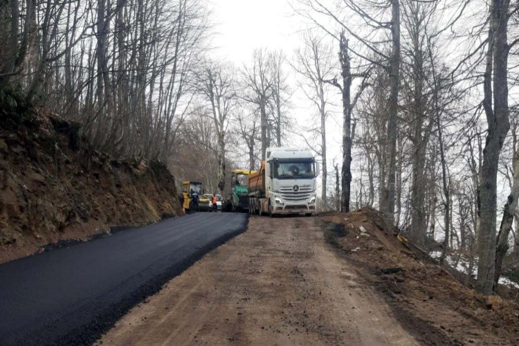 Kocaeli'de teleferiğin son durağına otopark ve yol -