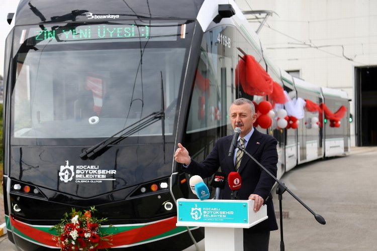 Kocaeli'de tramvay kapasitesi iki katına çıkacak -