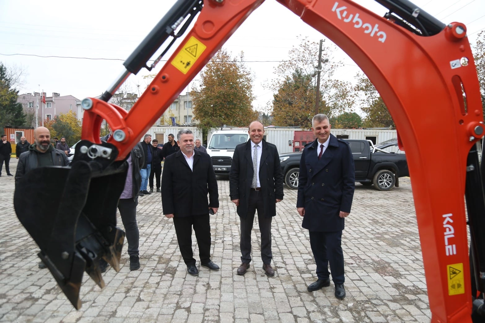 Kocaeli Gölcük'ün makine parkuruna 3 yeni takviye -