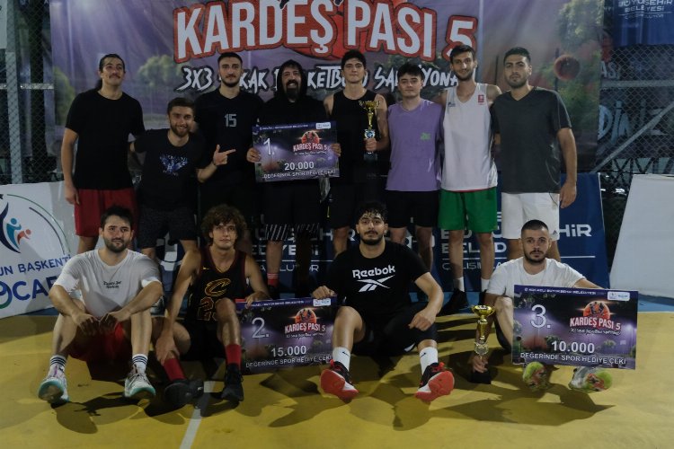 Kocaeli sokak basketbolunda heyecan dolu final -