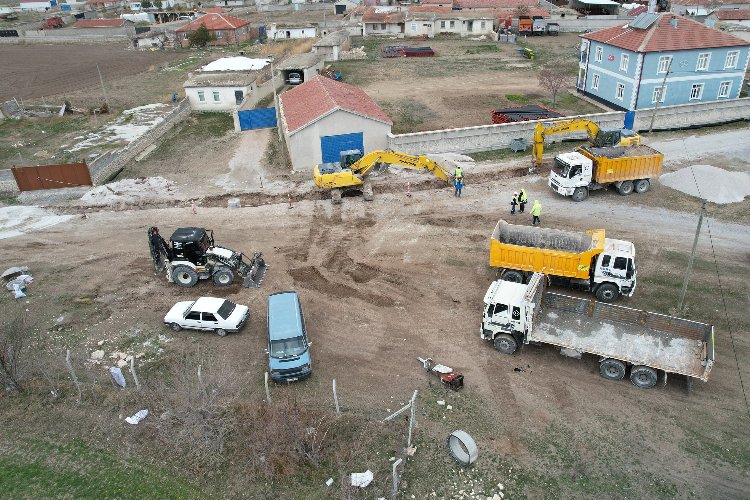 Konya'da altyapı yatırımları hız kesmiyor -