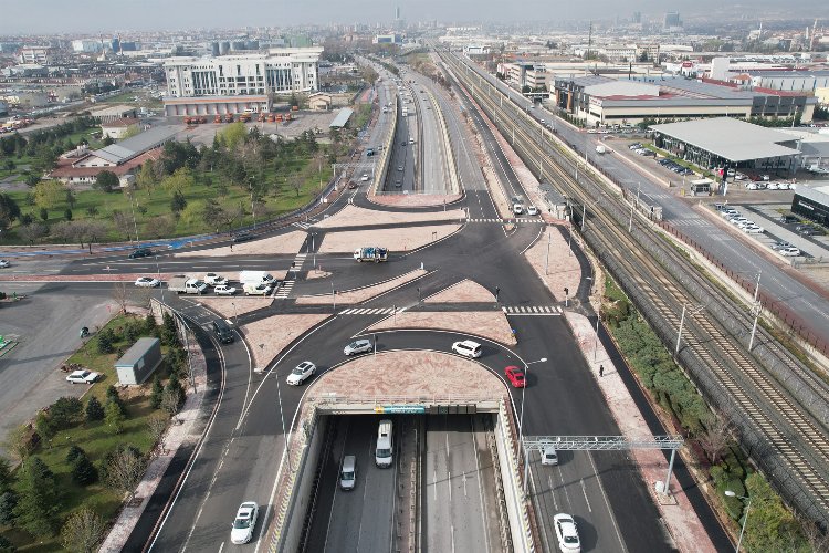 Konya'da trafiği rahatlatacak düzenleme tamamlandı -