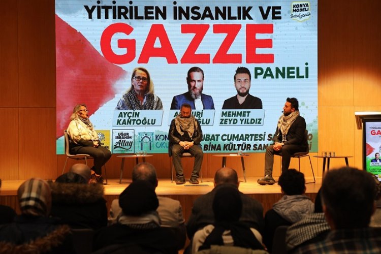 Konya Okulu’nda “Yitirilen İnsanlık Ve Gazze” paneli  -