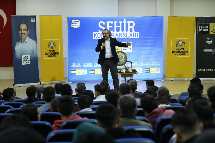 Konya 'Şehir Konferansları'nı sürdürüyor -