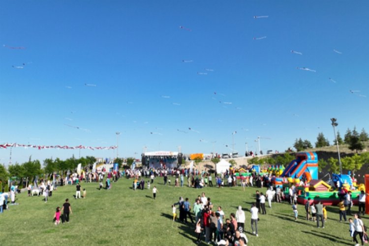 Konya Selçuklu'da çocuklar bu şenliği çok sevdi -