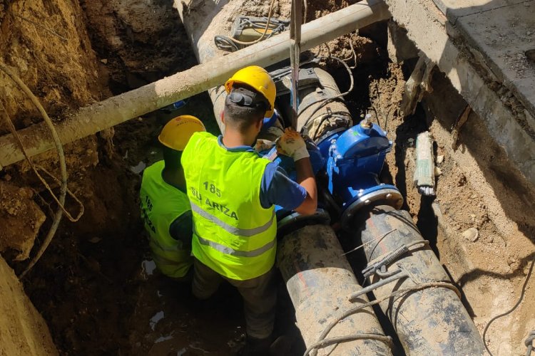 KOSKİ günlük 20 metreküp su kaybını önledi -