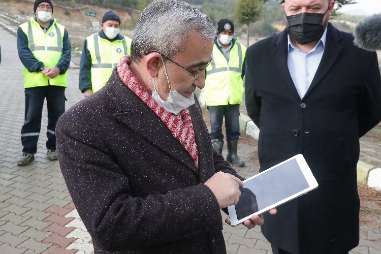 Kütahya'da mezarlıklarda akıllı mezarlık sistemi 